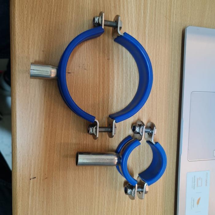 Clamp pipa holder stainless 304 2" inch/Clamp pipa hanger sanitary