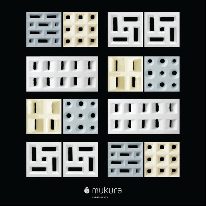 ASLI Roster Keramik Minimalis Mukura READY STOCK