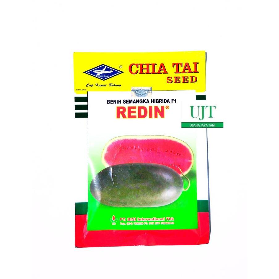 Benih bibit Semangka Redin Cap Kapal Terbang isi 20gr