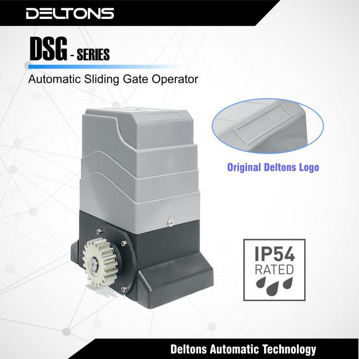 DELTONS MESIN PAGAR OTOMATIS SLIDING GATE DSG-800 DSG-1200 DSG-2000 800KG 1200KG 2000KG DENGAN