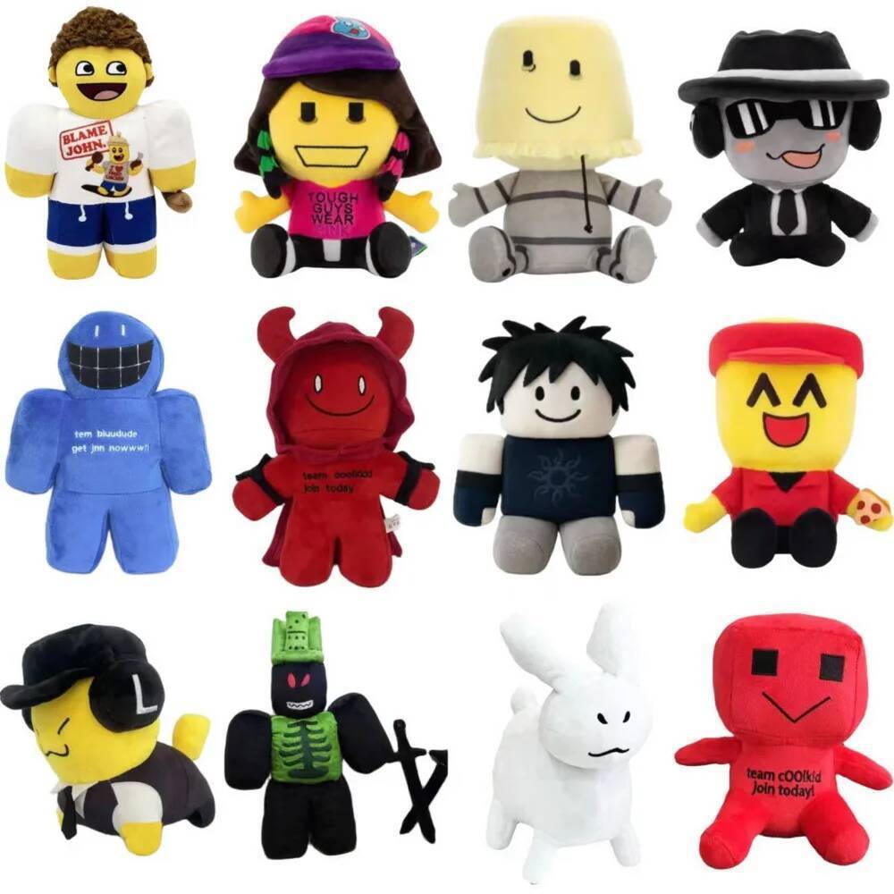 Two Time Forsaken Plush Toy Chance Forsaken 1x1x1x1 Plushies Doll 007n7 Forsaken C00lkidd Infected