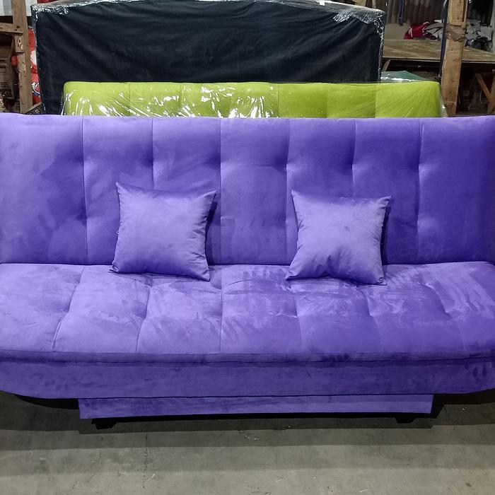 SOFA BED TANPA PUF (free 2buah bantal)