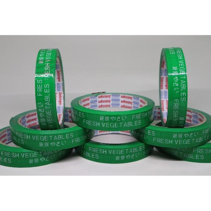 Isolasi / Isolasi Sayur / Lakban Sayur Fresh Vegetable SOLATAPE