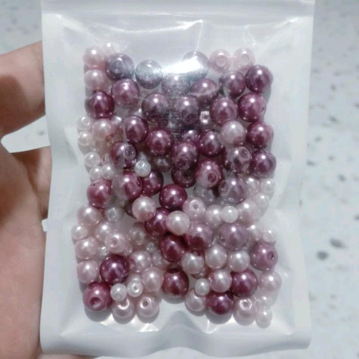 "New" Mutiara mix premium 42 gram, payet baju, payet kebaya, payet gaun, dll