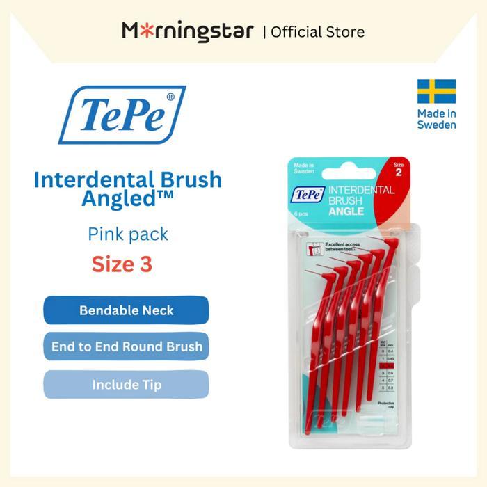 Tepe Interdental Brush Angle Sikat Gigi Behel