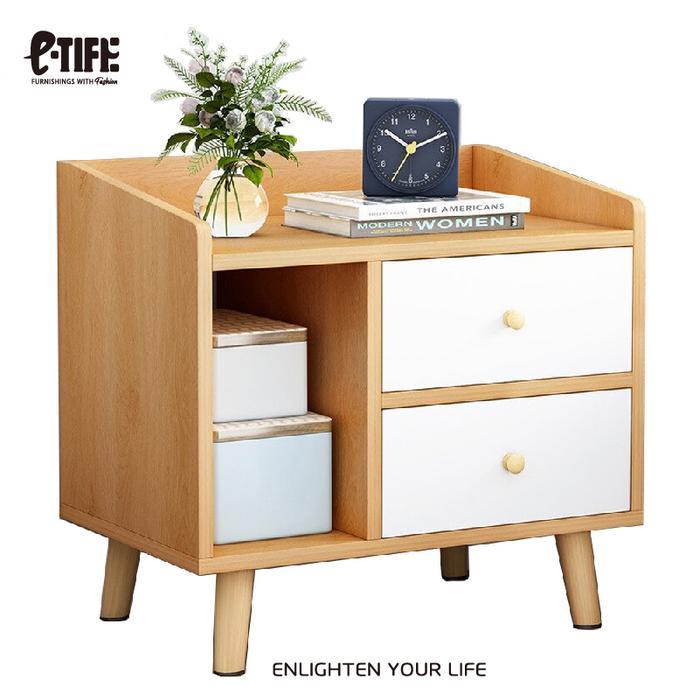 Informa - Furniture meja tamu/ Meja Minimalis Bedside / Meja Nakas/Meja Samping Kamar Tidur