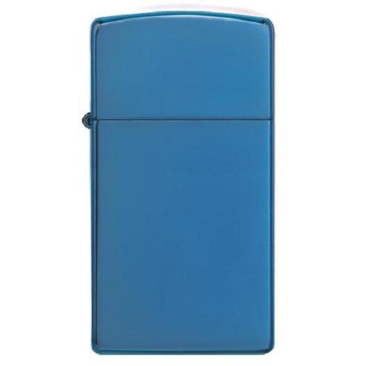 ZIPPO SLIM HIGH POLISH BLUE