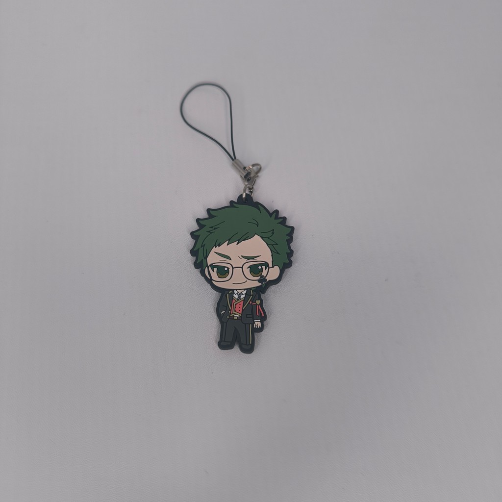 Rubber Strap Keychain Disney Twisted Wonderland Trey Clover