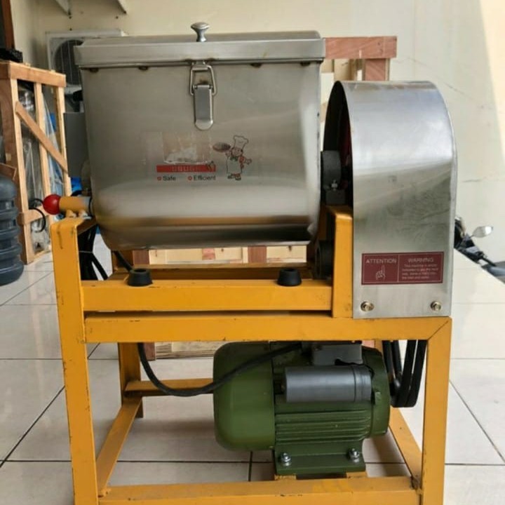 Mesin pengaduk adonan tepung terigu roti mie kue donat 25kg