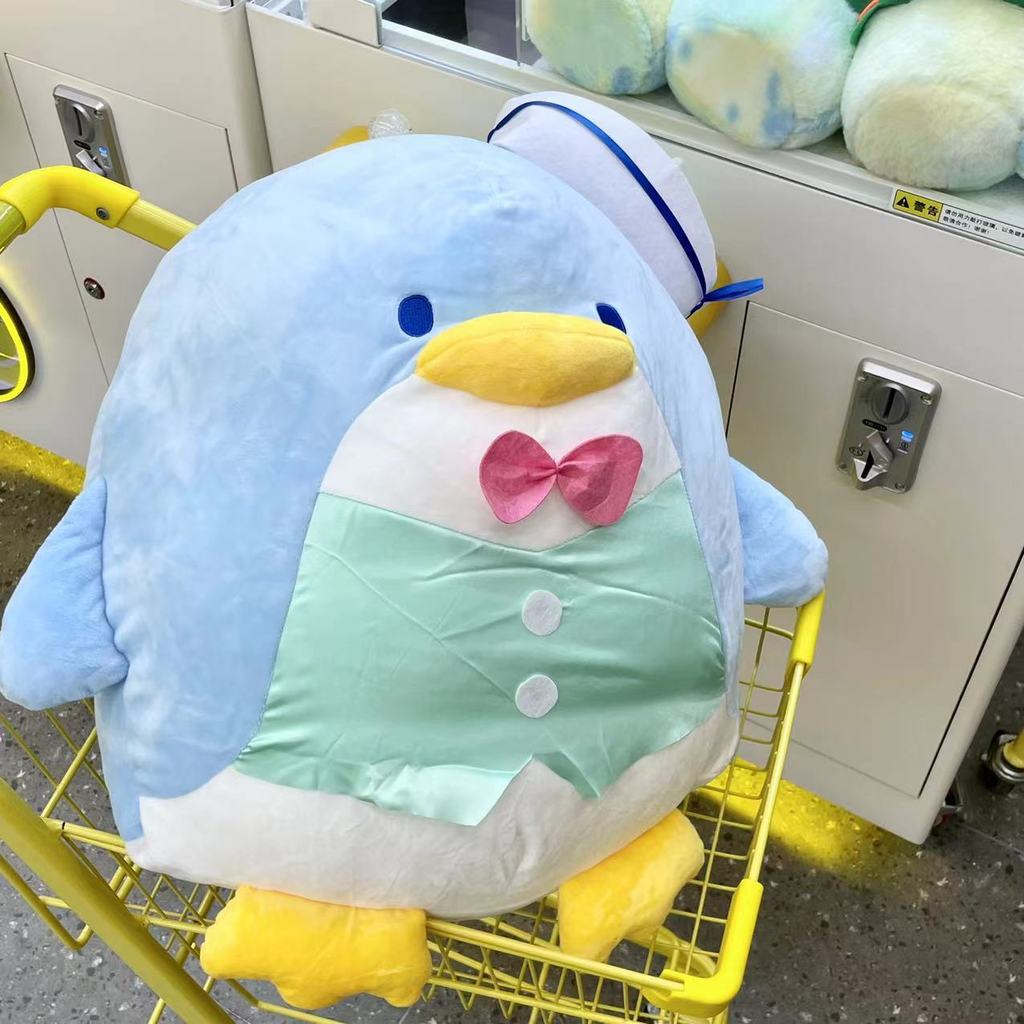 Sanrio Tuxedo Sam Plush Toy Cinnamoroll Kuromi Tuxedosam My Melody Penguin Plush Doll Tuxedo Sam
