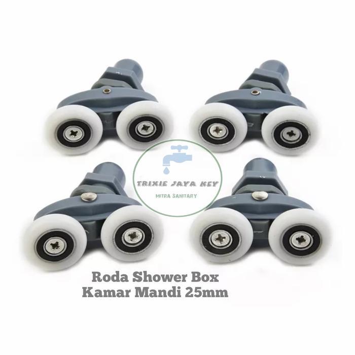 RODA SHOWER BOX KAMAR MANDI/RODA SLIDING KACA KAMAR MANDI/ROLL RODA