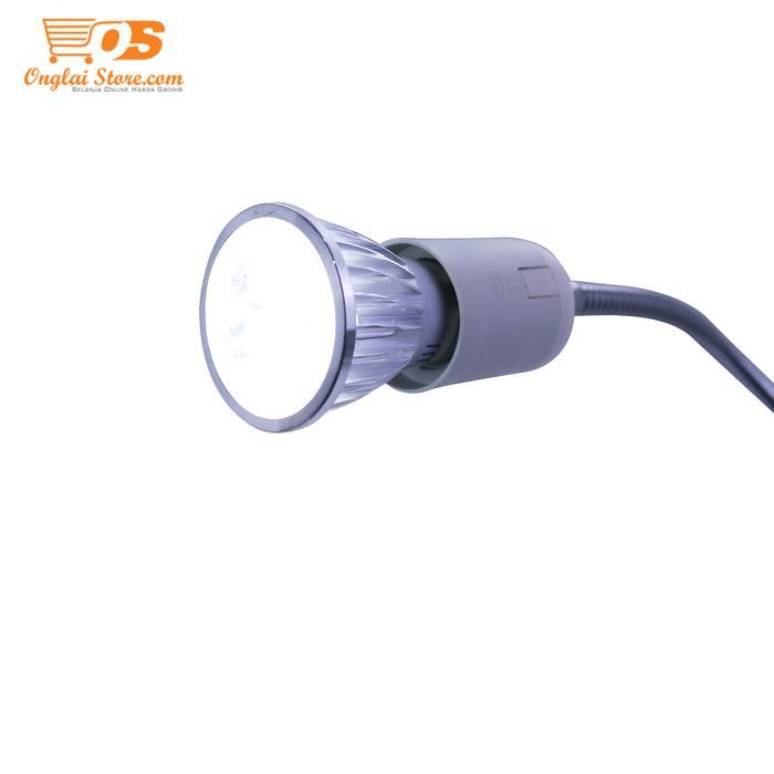 Lampu Service Lampu Jepit 5 LED Lampu Meja Belajar Lampu Meja Jepit OR