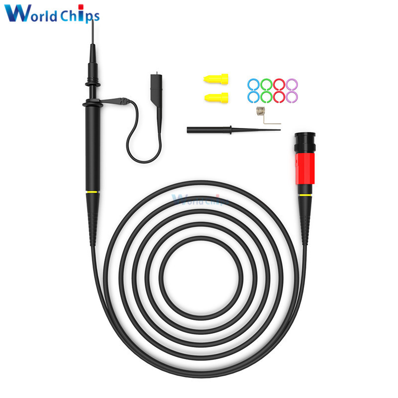 PROMO P4100 Oscilloscope Probe 100X High Voltage 2KV Oscilloscope Clip Probe 100MHz Bandwidth BNC Co