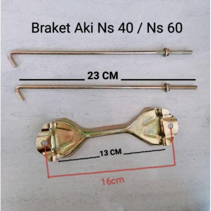 Breket aki mobil Bracket Accu N40