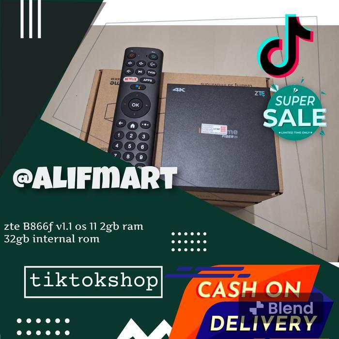 "New" ANDROID BOX B866F V1.1 ANDROID BOX INTERNAL 32GB SIAP PAKAI