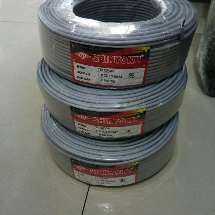 [] Shinyoku Kabel telepon 100 meter