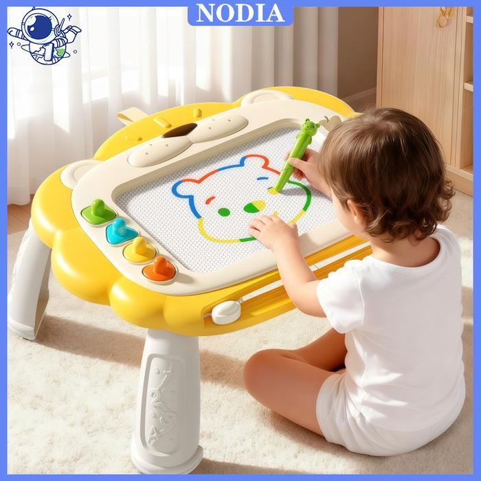 Nodia Toys Mainan Papan Tulis Magnet Mainan Pembelajaran Untuk Anak Mainan Papan Gambar Anak