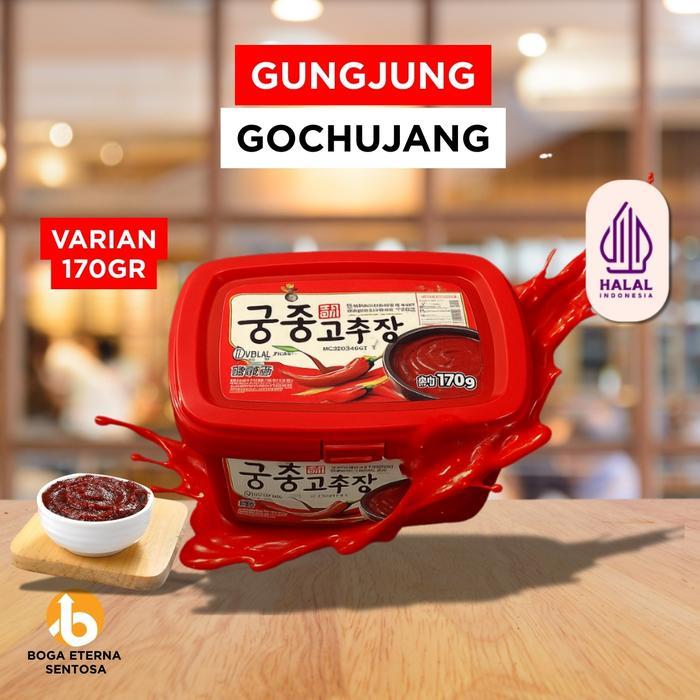 GUNGJUNG GOCHUJANG/PASTA PEDAS CABAI KOREA FREE 1 PACK (10 PCS) NORI IMPORT KOREA (PROMO) HALAL