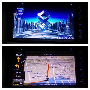 Gps Double Din Head Unit Hu Mobil / Software Gps 2Din + Dvd