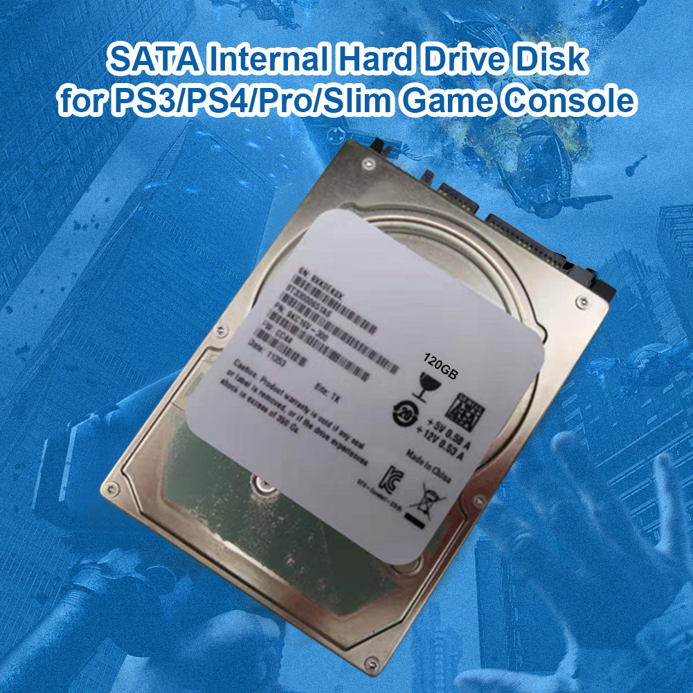 For Sony PS3/PS4/Pro/Slim Game Console Hard Disk SATA Interface 160/500GB 1TB Internal Hard Drive