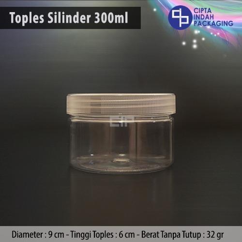 Toples Plastik 300ml / Jar Serbaguna
