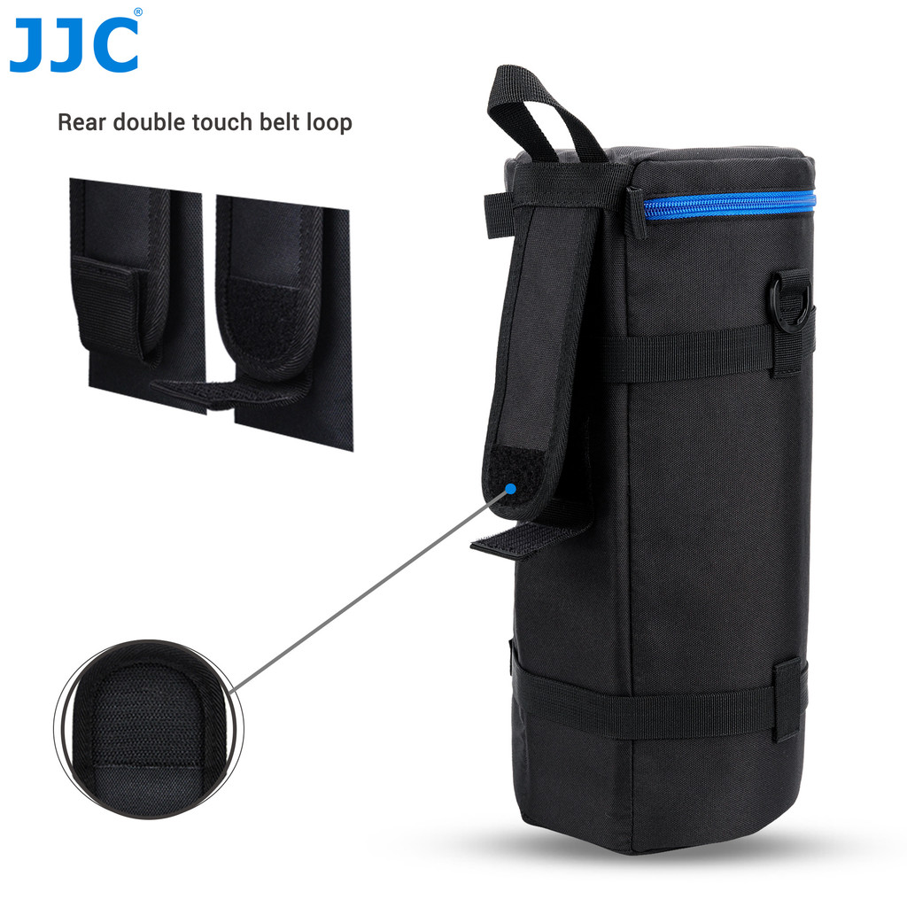 JJC Large Thick Camera Lens Pouch Case for Nikon 180-600mm 600mm F6.3 Sony 200-600mm Zoom Lens Canon