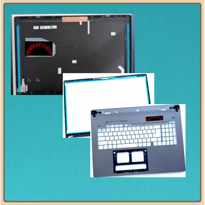 New Top Laptop Housing Screen Back/Bezel/Upper/Bottom Case/Keyboard/Cover For AUSU ROG Strix 9Plus