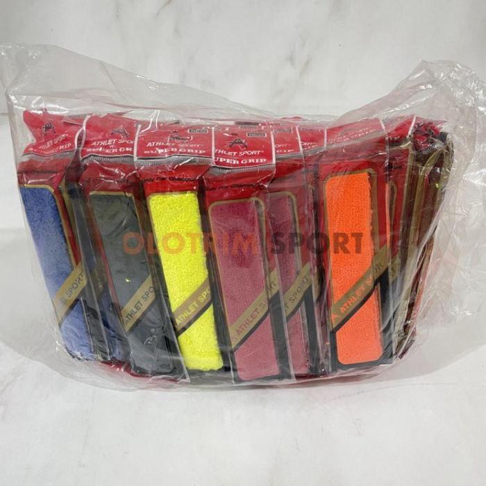Grip Handuk ATHLETE MICRO FIBER Lembut Murah Badminton Raket