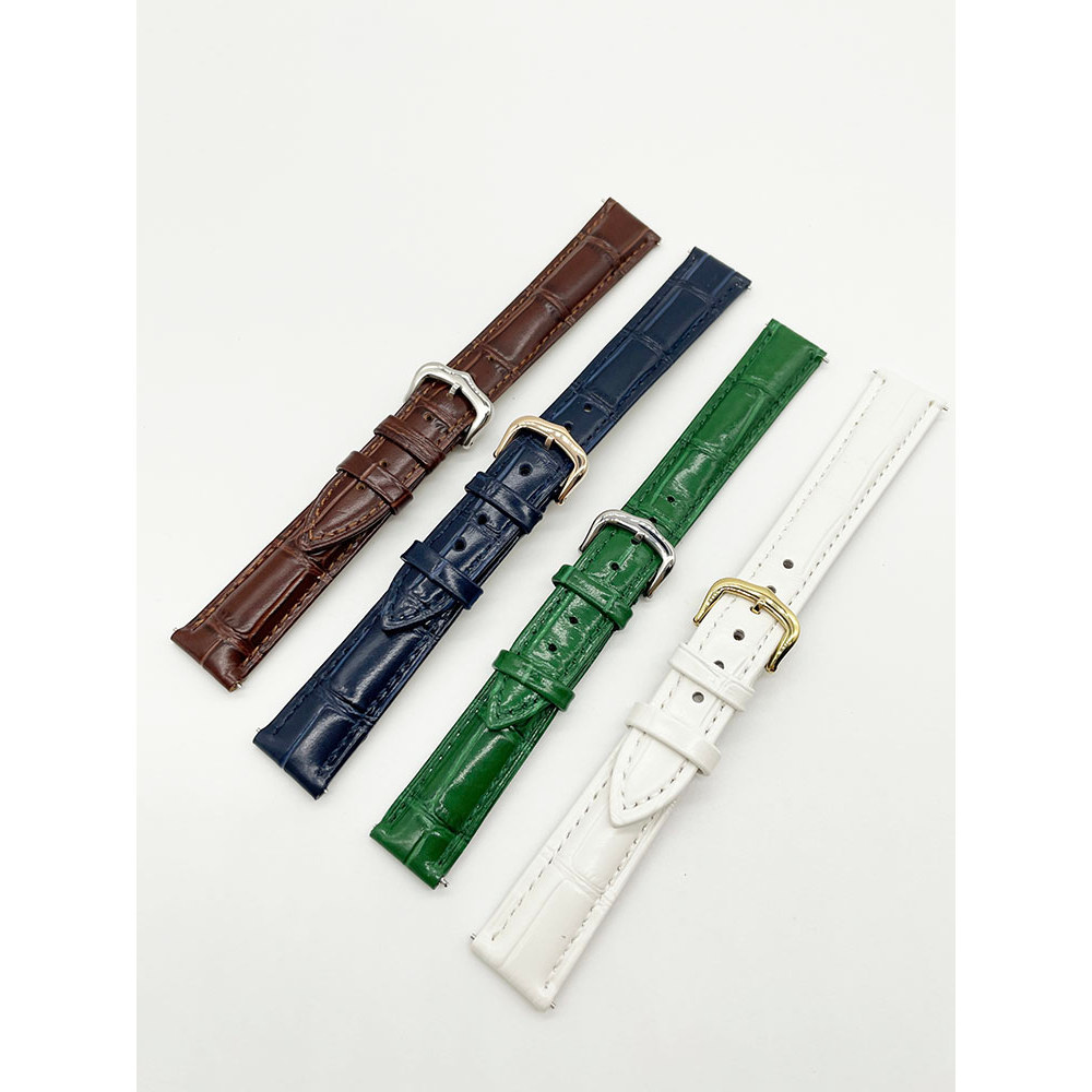 Genuine Leather Watch Strap Suitable for Cartier Santos Tank Solo Watchband
