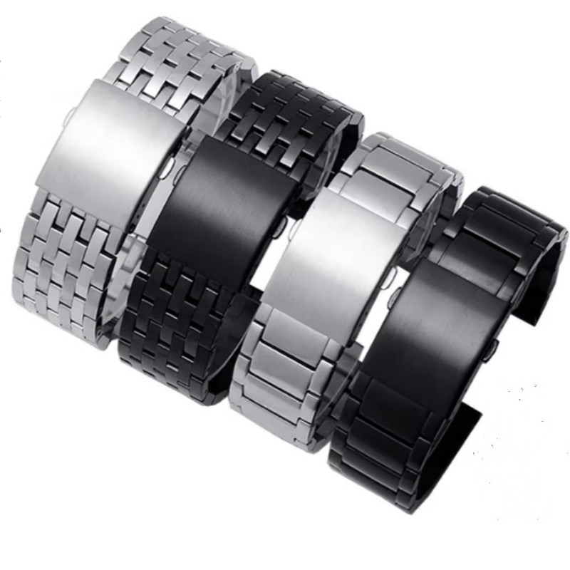22 24 26 28mm Solid Stainless Steel Watch Strap for Diesel Dz7256 Dz7291 Dz7257 Men's Solid Watch