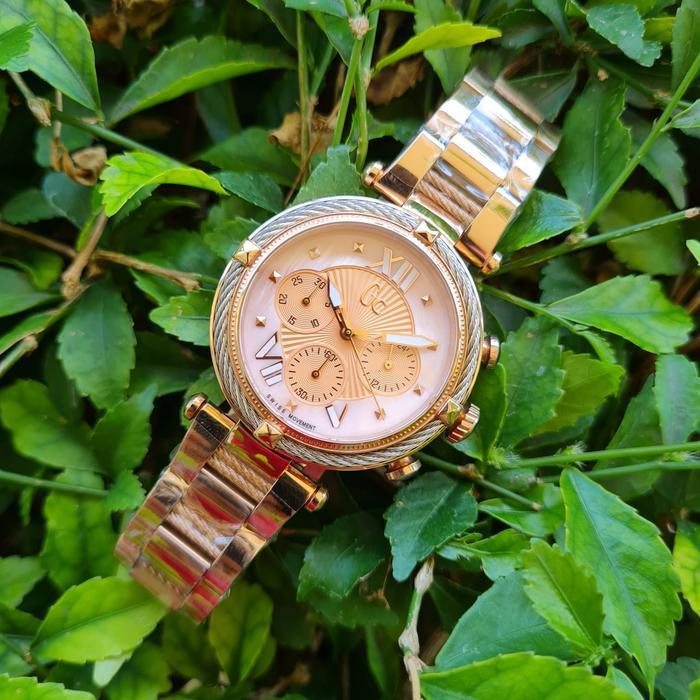 Jam Tangan Wanita Gc Collection Y16002L1 Stainles Rosegold Fullset