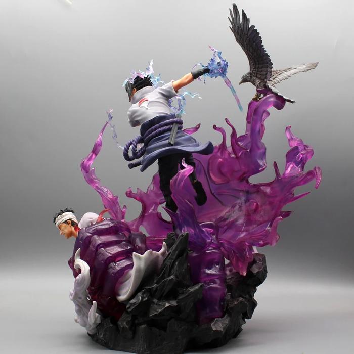 Top Sasuke Susano Burning Wind Danzo Shimura 40cm Action Figure PVC D-YLSSBN