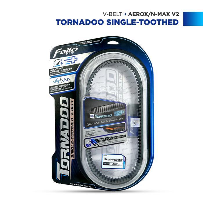 ASLI Faito V Belt V-Belt Tornadoo SingleToothed Aerox Old / Aerox New / Aerox Alpha / N New / N Neo