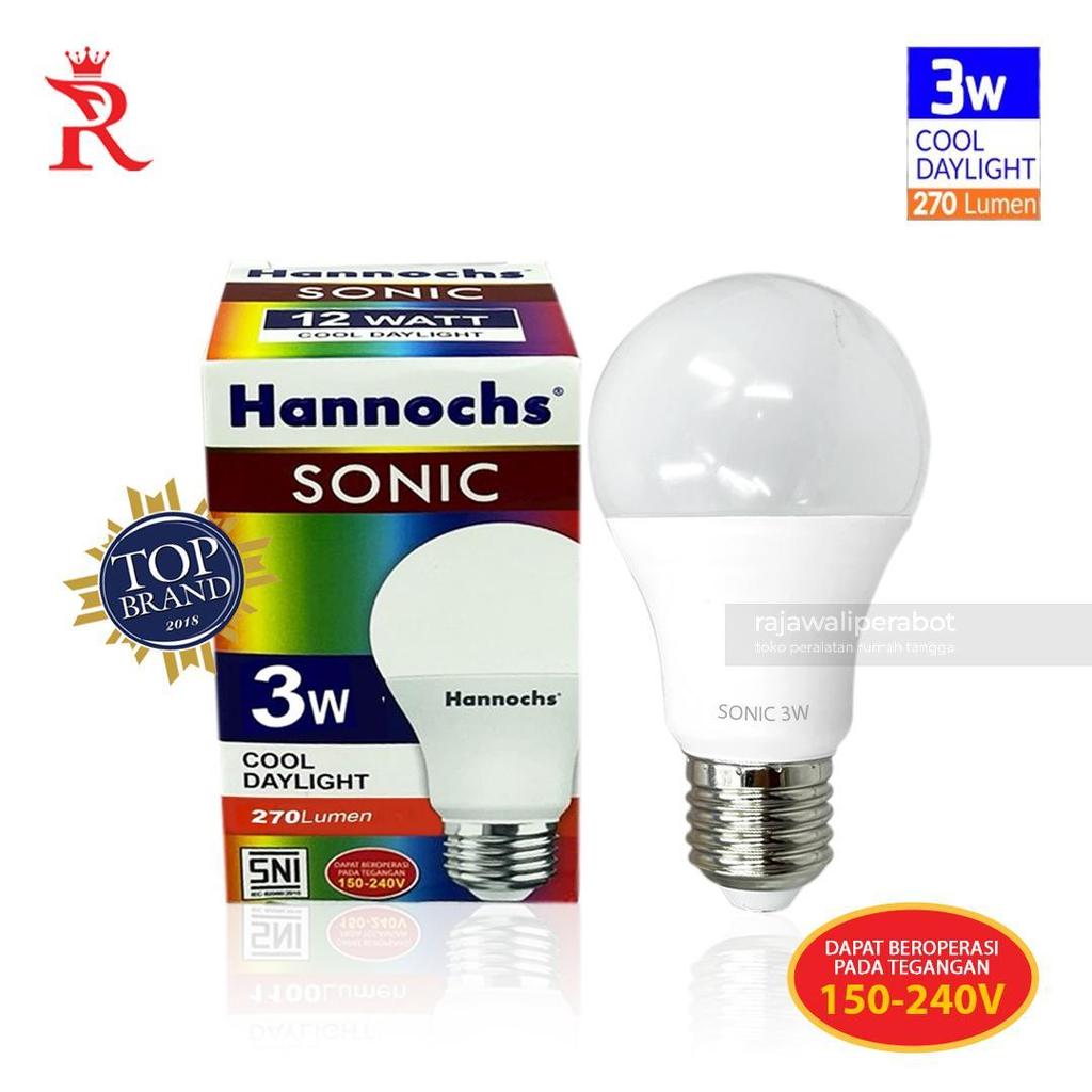 Lampu LED Hannoch Sonic 3 Watt