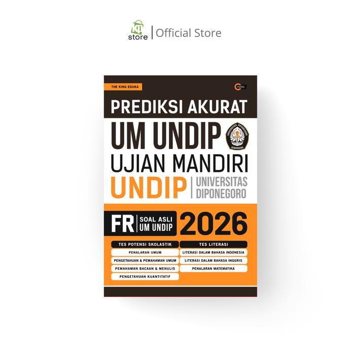 ASLI Kawan Pustaka - Buku Prediksi AkUM UNDIP 2026 - Universitas Diponegoro READY STOCK