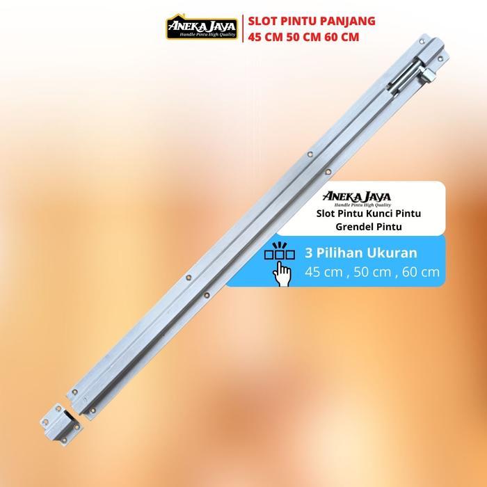 PROMO SLOT PINTU PANJANG 60 CM 50 CM 45 CM GRENDEL KUNCI PINTU RUMAH DEPAN