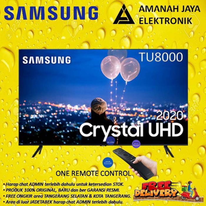 LED SAMSUNG 50TU8000 CRYSTAL UHD 50 INCH SMART TV - UA50TU8000KXXD