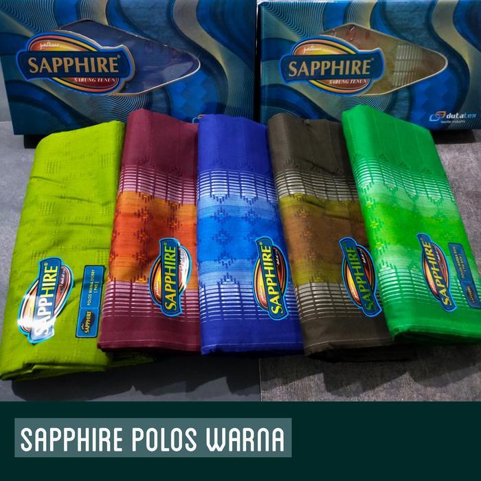 sarung tenun sapphire original