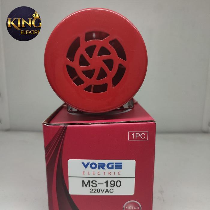 VORGE mini Motor Siren (Sirene) MS-190M 3" BUKAN FORT MS-190 MS190 3in