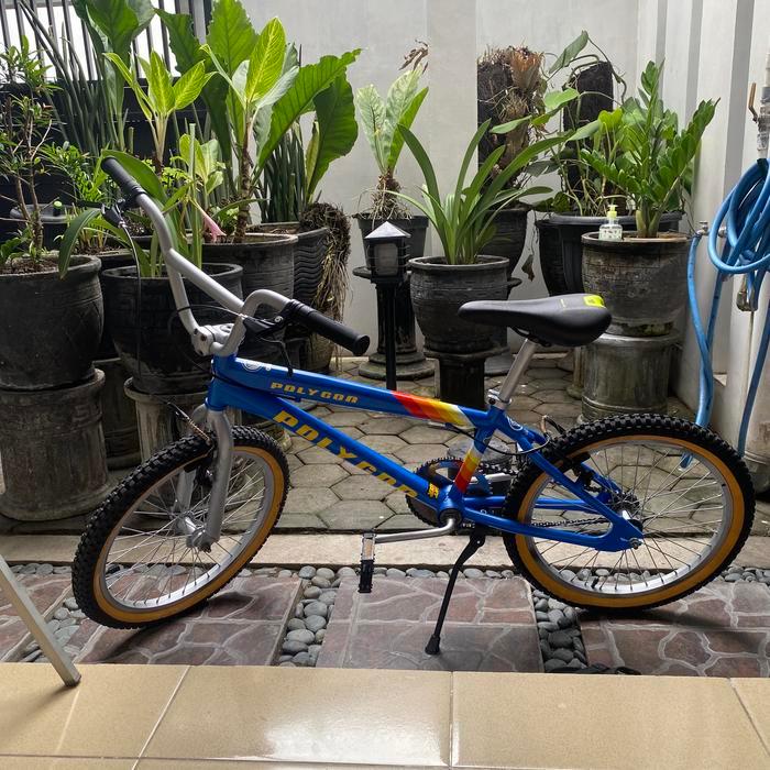 Sepeda Hasil Restorasi Frame Polygon Blitz Trail BMX