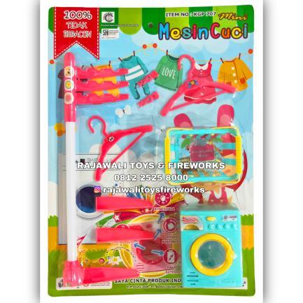 ASLI RAJAWALI Toys Mainan Anak Mesin Cuci Mini KGP707 READY STOCK