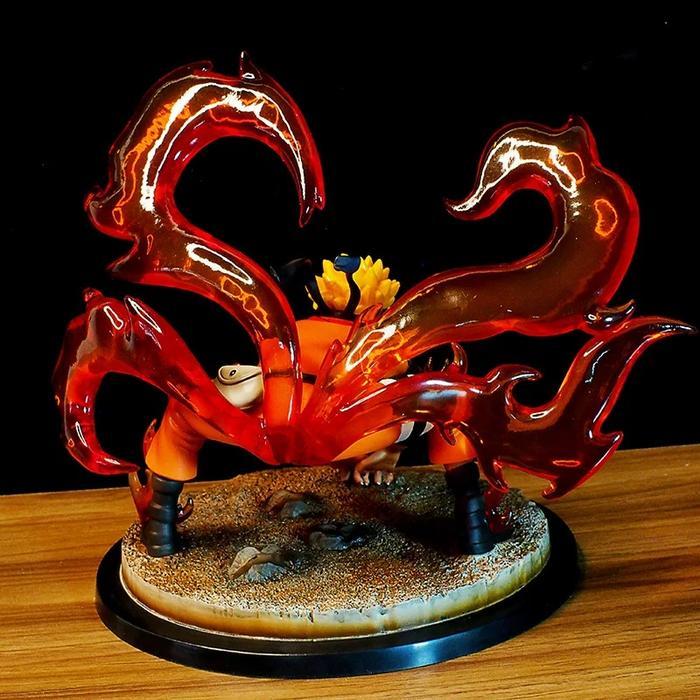 Action Figure Uzumaki Naruto Berekor Kyuubi Kurama Pvc Collectible Diskon 0326