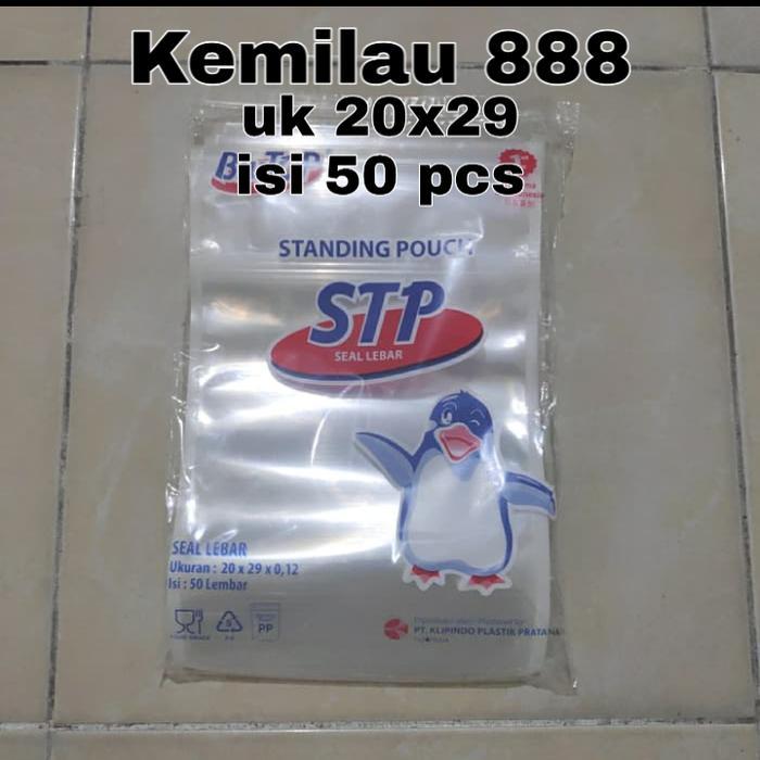 Standing Pouch Uk 20X29 Plastik Klip Klip Berdiri