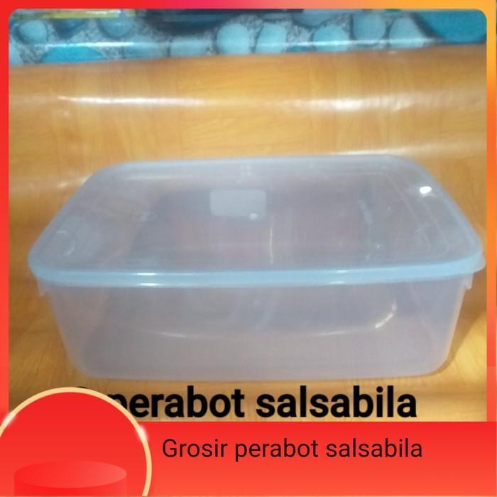 Toples Kotak Plastik,Wadah Kue Kering,Donat Varia Pack 3500 Ml