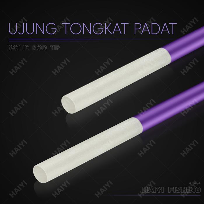 Joran Ul Fiberglass 1.65M / 1.8M / 2.1M Fiberglass Padat/Joran Ultralight Ul 2-6Lb Joran Pancing