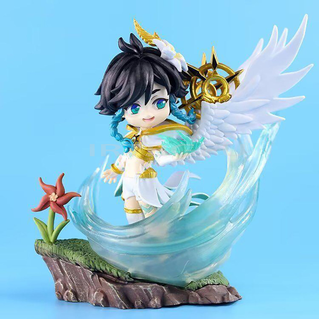 Genshin Impact Barbatos Venti Figurine Anime Girl PVC Action Figure Toy Genshin Impact Game Statue