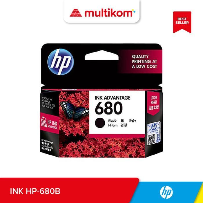 TINTA HP 680 TINTA REFILL BLACK HITAM ORIGINAL