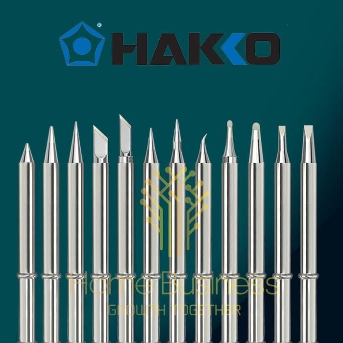 HAKKO T12 Mata Solder Pisau Kecil Slim Runcing Bengkok Bambu Runcing