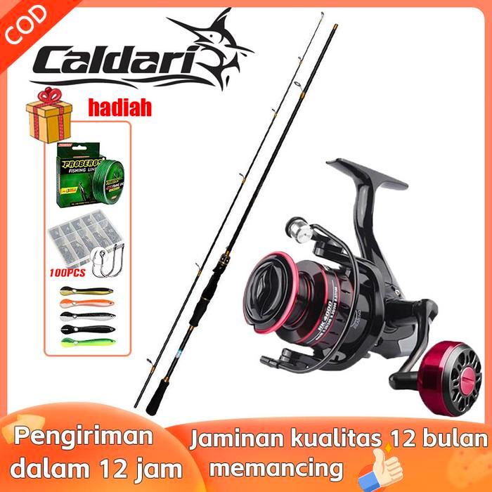 SET PANCING DAIWA JORAN 1 REEL 1000-7000 HANDLE METAL POWER BC 1.65M-2.7M