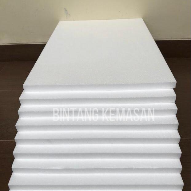 "New" Styrofoam Lembaran 100 x 100 x 3cm Density 16 - Lembaran Foam